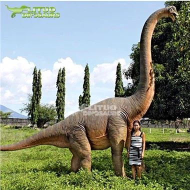 Jätte Animatronic dinosauriemodell