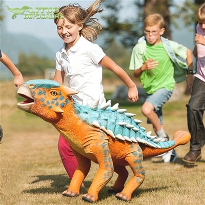 Fjärrkontroll Ankylosaur Interactive Animatronic Robot Dog Dinosaur